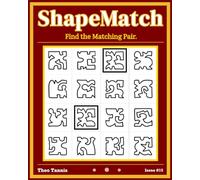 ShapeMatch: Find the Matching Pair - A Visual Puzzle Book for Sharp Minds, Issue #15 (SHAPEY)