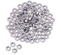 Shapenty 100PCS 3mm Small Stainless Steel Female Thread Hex Screw Nut Fastener Tool, M3