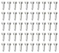 Shapenty Antique Silver Alloy Metal Alphabet Slide Letter Charms Spacer Beads for DIY Craft Bracelet Necklace Pendant Keychain Jewelry Making Christmas Thanksgiving Wedding Favors (Letter T, 50)