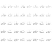 Shapenty Mini 2027 Charms Metal New Year Signet DIY Pendant Charm Accessory Bulk for Christmas Graduation Party Decor Bracelet Necklace Earring Keychain Craft Jewelry Making, 40PCS (Bright Silver)