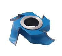 Shaper Cutter Wooding Cutters 4 Flutes Finger Joint Shaper Cuttering for Woodworking Spindle Moulder(Hole 32mm,D90xR20x4T)