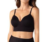 SHAPERMINT Bra for Women | Supportive Comfortable Seamless Wireless Bras with Adjustable Convertible Straps, Black, S