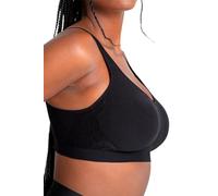SHAPERMINT Bras for Women Wirefree - Wireless Bra, Everyday Bras Black