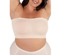 SHAPERMINT Convertible Strapless Bras for Women - Bandeau Bra, Strapless Top, Bandeau Top, Wireless Bra Beige