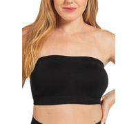 SHAPERMINT Convertible Strapless Bras for Women - Bandeau Bra, Strapless Top, Bandeau Top, Wireless Bra Black