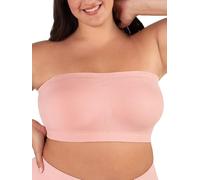 SHAPERMINT Convertible Strapless Bras for Women - Bandeau Bra, Strapless Top, Bandeau Top, Wireless Bra Rose Tan