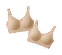 SHAPERMINT Truekind Compression Wirefree Support Bra for Women Small to Plus Size Everyday Wear, Exercise and Offers Back Support