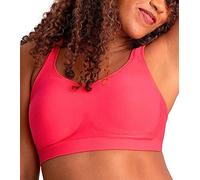 SHAPERMINT Wireless Bras for Women - Non Wired Bralettes in Dark Pink