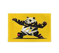 Shapes Kung Fu Panda Art Jigsaw Puzzle for Adults Challenging Game Toys 500 Piecing