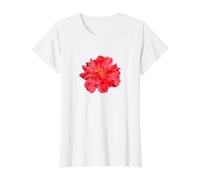 Shapes Mania Gorgeous Red Japanese Camellia Value Graphic T-Shirt