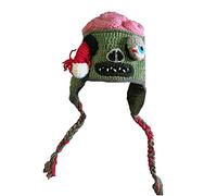 ShapeW Scary Zombie Eyes Headgear Hat Wool Hat Knitted Hat Unisex Men Ladies Beanie Winter for Halloween Xmas New Year Costumes