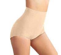 Shapewear for Women Bodysuit V Neck Body Sculpting Seamless Comfortable Stretchy Slimming Undergarment for All-Day Wear and Shape Enhancement (Beige, L)