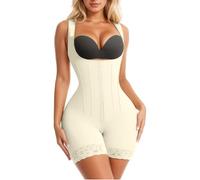 Shapewear for Women Tummy Control Fajas Colombianas Steel Boned Body Shaper Postpartum Butt Lifter Jumpsuit Shaping Bodysuits for Parties, Dresses, Weddings