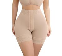 Shapewear Shorts for Women Tummy Control Body Shaper Thigh Slimmer Slip Shorts for Under Dress Shapewear Underwear Beige