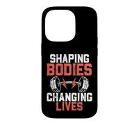 Shaping Bodies Changing Lives Personal Trainer Case for iPhone 14 Pro