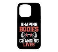 Shaping Bodies Changing Lives Personal Trainer Case for iPhone 15 Pro