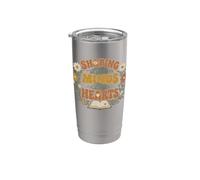 Shaping Little Minds Big Hearts Teacher School Stainless Steel Insulated Tumbler