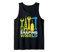 Shaping The World Skyline Tools Design Tank Top