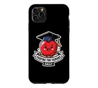 Shaping Tiny Humans Daily Funny Teacher Apple School Grad Case for iPhone 11 Pro Max