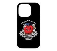 Shaping Tiny Humans Daily Funny Teacher Apple School Grad Case for iPhone 14 Pro