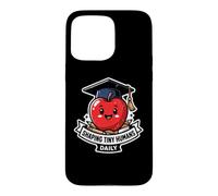 Shaping Tiny Humans Daily Funny Teacher Apple School Grad Case for iPhone 15 Pro Max
