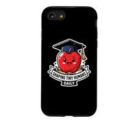 Shaping Tiny Humans Daily Funny Teacher Apple School Grad Case for iPhone SE (2020) / 7/8