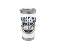 Shaping Young Minds Education University Crest Stainless Steel Insulated Tumbler