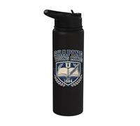 Shaping Young Minds Education University Crest Stainless Steel Insulated Water Bottle