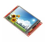 SHAPOKY 3.2 Inch SPI LCD Module RGB 65K Color 240X320 TFT Module ILI9341 Occupies At Least 4 IO 3.3V(with Touch MSP3218)