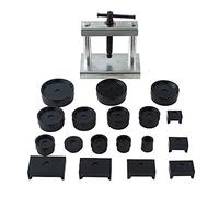 SHAPOKY Desktop Watch Case Press 18 Dies Watch Front Screw Press Presser Watchmakers Repair Kit