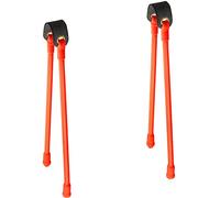 Shappy 2/4/8 Pcs Slingshot Replacement Band Sets Heavy Pull Slingshot Replacement Rubber Bands Tubular Elastic Rubber Band for Hunting Catapults Outdoor Games(Orange,8 Pieces)