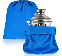 Shappy 2 Pcs Anti Tarnish Cloth Bag for Silver Storage 18 x 18 Inch Fabric Silver Protection Bags for Jewelry, Flatware, Trays(Blue)