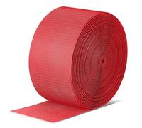 Shappy 2 Roll Gymnastics Mat Hook Fastener Gymnastics Cheer Mats for Tumbling 4" Wide Carpet Repair Nylon Hook for Carpet Bonded Foam Seams for Cheer Gym Floors Cheerleading Supplies (Red)