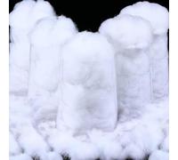Shappy 42.33 Ounce/ 1200 G Fake Clouds Snow Decoration Artificial White Cloud Fiber Faux Fluffy Snow Indoor Soft Artificial Fake White Cotton Winter Craft Decor Christmas Tree Village Displays