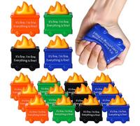 Shappy Dumpster Stress Relief Balls Dumpster Anxiety Relief Gift PU Squeeze Balls for Adults Emotional Therapy Fidget Appreciation Gifts for Office Coworker (12 Pcs,Fresh Colors)