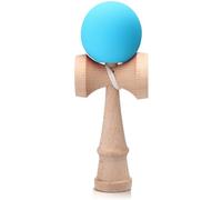 Shappy Wooden Kendama with Extra String Mini Kendama Pocket Size for Beginners & Pros Funny Event Party Favor Gift Present Supplies(Light Blue)