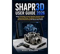 SHAPR3D USER GUIDE 2026: Master 3D Modeling, Precision Sketching, Parametric Design, Engineering Drawings, Visualization, 3D Printing, and Real-World Manufacturing with Step-by-Step Projects