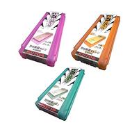 SHAPTON Ha No Kuromaku Ceramic Whetstone - E-Set Medium (#1000) and Fine (#5000, #8000) Grit