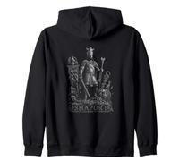 Shapur I Sassanid King Persia Rome Conquest Zip Hoodie