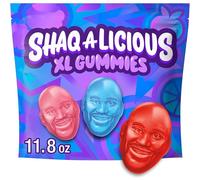 SHAQ-A-LICIOUS XL GUMMIES Original Flavor Chewy, Candy Bag, 11.8 oz