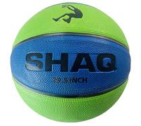 Shaq Composite Basketball Official Size 7 with Mini Pump 29.5" Indoor Outdoor Durable Grip Performance Ball