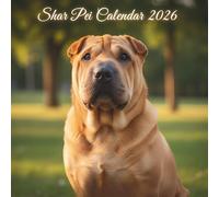 Shar Pei Calendar 2026: Plan Your Year with Playful and Wrinkly Shar Pei Portraits