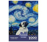 Shar Pei1000Pieces JigsawPuzzleanimal ForAdult Colourful Brainteasing Age12+byth Challenging The Impossible Difficult Game Uncover The Puzzle 38x26cm/1000pcs