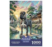 Shar Pei1000Pieces JigsawPuzzles KidsforAdult Colourful Brainteasing Age12+byth HomeDecoration Uncover The Puzzle 70x50cm/1000pcs
