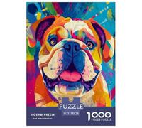 Shar Pei1000Pieces JigsawPuzzlesanimal ForAdult Challenging LargePiecePuzzles Age12+byth EducationalGames Uncover The Puzzle 38x26cm/1000pcs