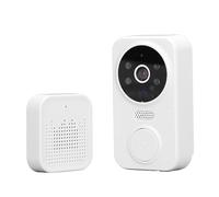 Sharainn 1080P Wireless Video Doorbell Camera, Smart Night Vision Ring Doorbell Wireless with 2 Way Voice, WiFi HD Wide Angle Lens
