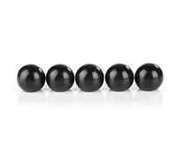 Sharainn Ball Lever Knob, 5Pcs Black Round Ball Bakelite Lever Knob M8*32mm Machine Tool Replacement for Machine Tools