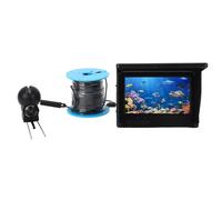 Sharainn Underwater Fishing Camera 1080P, Visual Fish Finder with 4.3in Screen, 30m Cable, Ultra Wide Angle Lens for Ice Fishing and Outdoor Applications