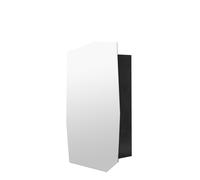 Shard Mirror Cabinet Black