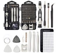 SHARDEN 122-Piece Precision Screwdriver Set, Magnetic Small Screwdriver Set, Electronic Repair Tool Kit DIY Screwdriver Kit for Phone, PC, Laptop, Computer, MacBook, PS4, Ring